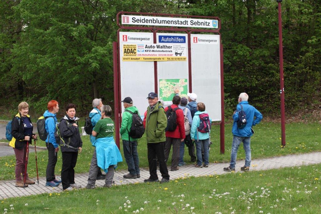 Wanderung von Neustadt/ Sachsen nach Sebnitz am 27.04.2019 SV Elbland